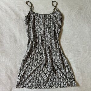 green mini dress